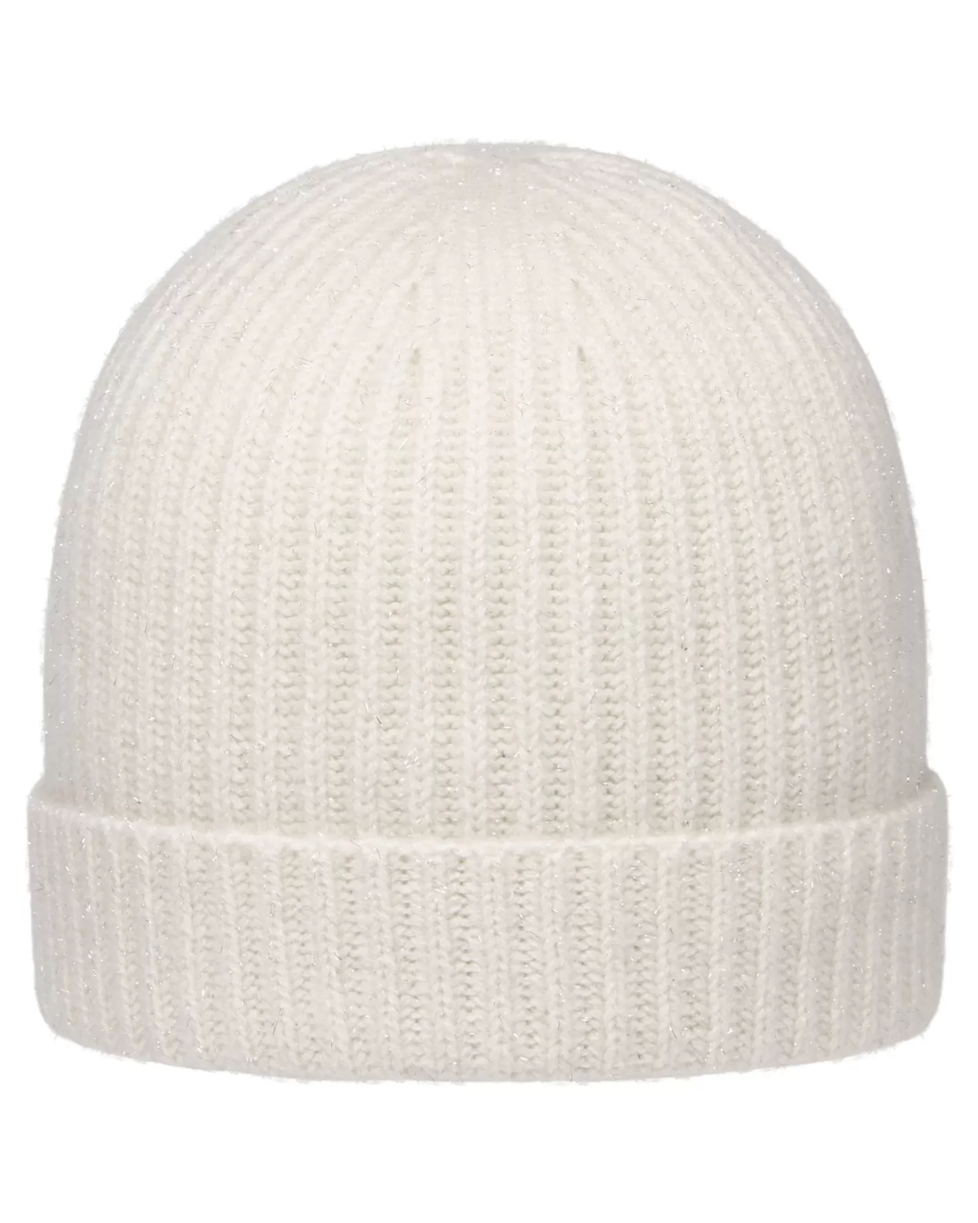 N.Peal Women's Ribbed Cashmere Hat With Lurex*Women Hats